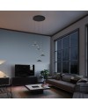 ORION * COLGANTE CIRCULAR NEGRO/CUERO  4L LED  32W  3000K